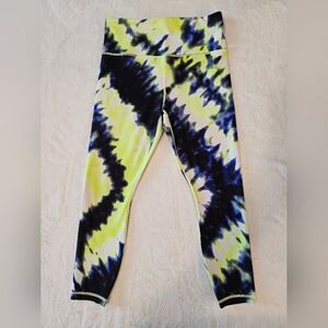Athleta Elation Tie Dye 7/8 Tight M